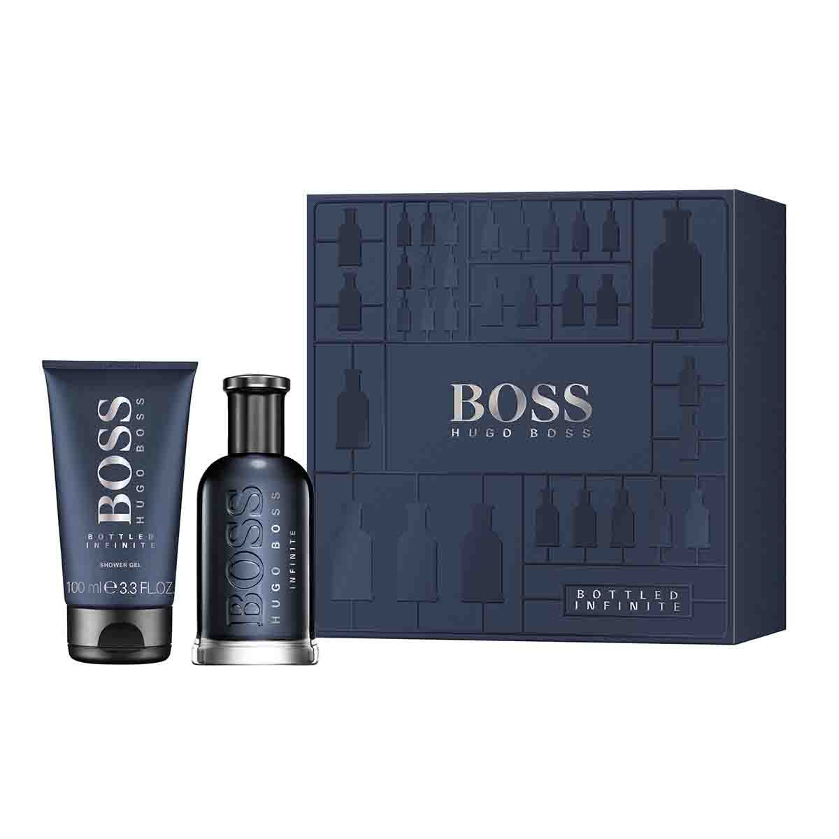 Estuche para Caballero Boss Bottled Infinite Edp 100 Ml + Sg 100 Ml