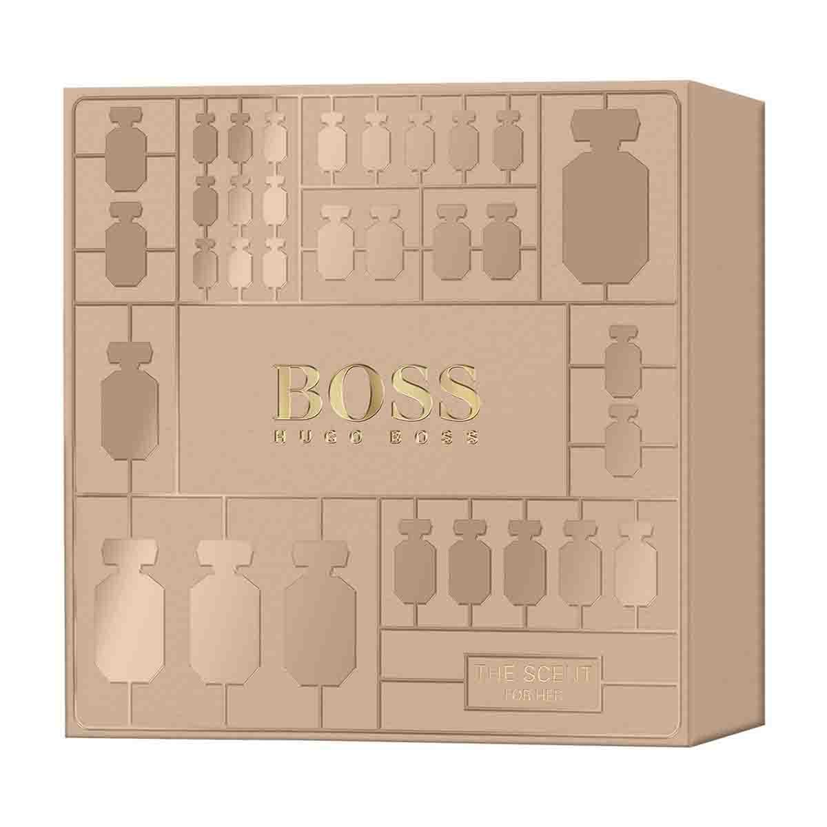 Estuche para Dama Hugo Boss The Scent For Her Edp 100 Ml + Bl 200 Ml