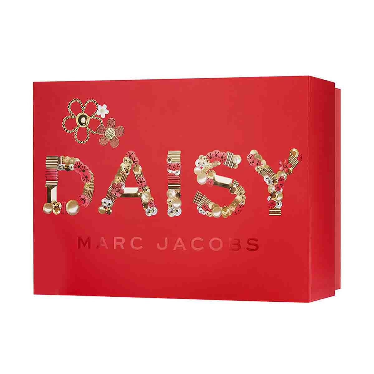 Estuche para Dama Marc Jacobs Daisy Edt 100 Ml + Body Lotion 75 Ml + Pen Spray 10 Ml