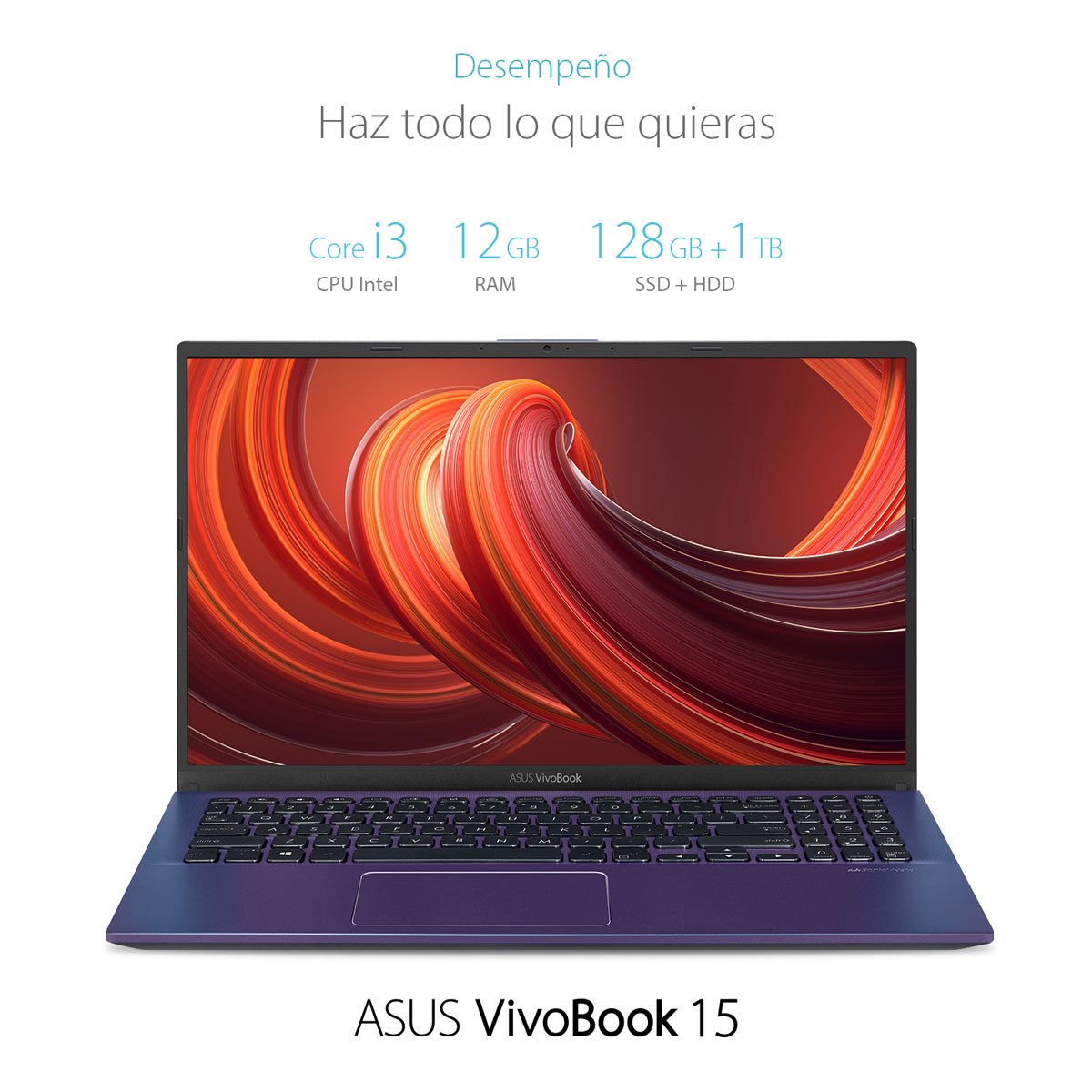 Laptop 15.6" Vivobook X512Fa-Br1050T Azul Asus