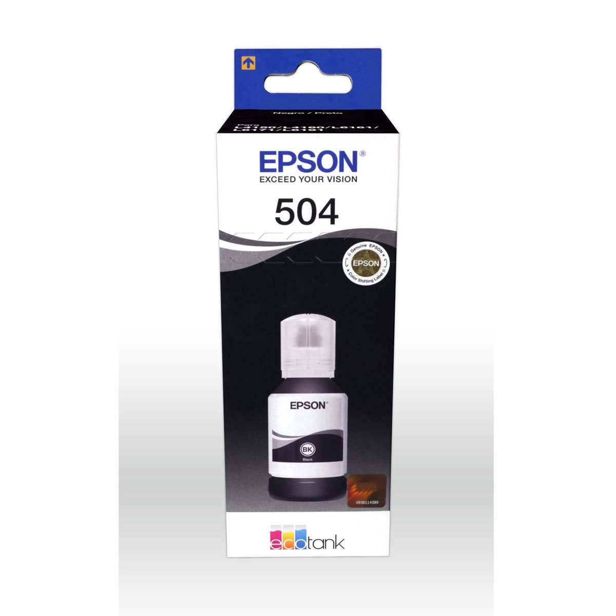 Botella de Tinta T504 Negro Epson