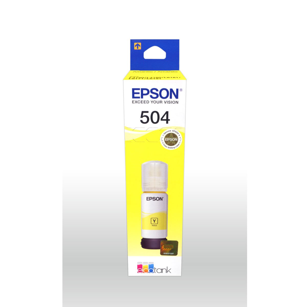 Botella de Tinta T504 Amarillo Epson