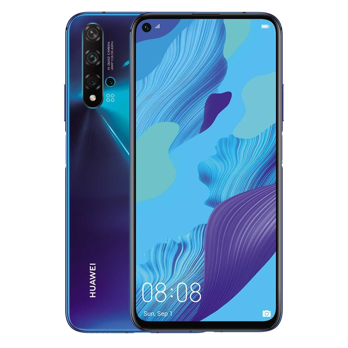 Celular Huawei Nova 5 Yal-L21 Color Azul R9 (Telcel)