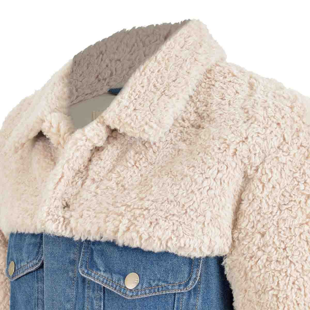 Chamarra Mezclilla Borrega Fukka para Caballeros