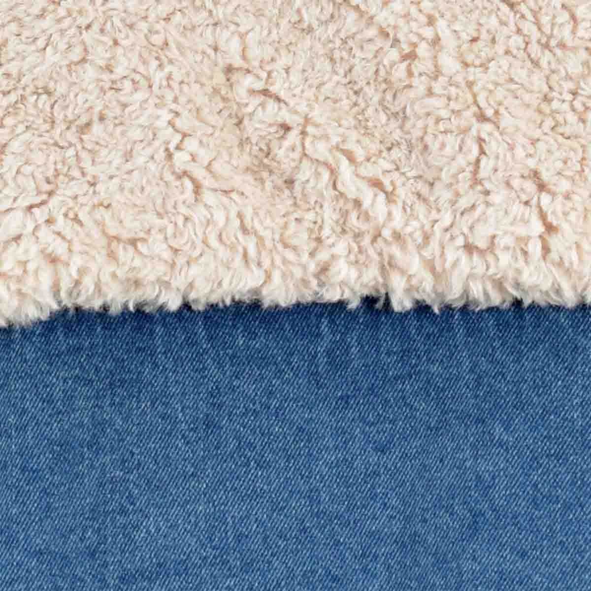 Chamarra Mezclilla Borrega Fukka para Caballeros