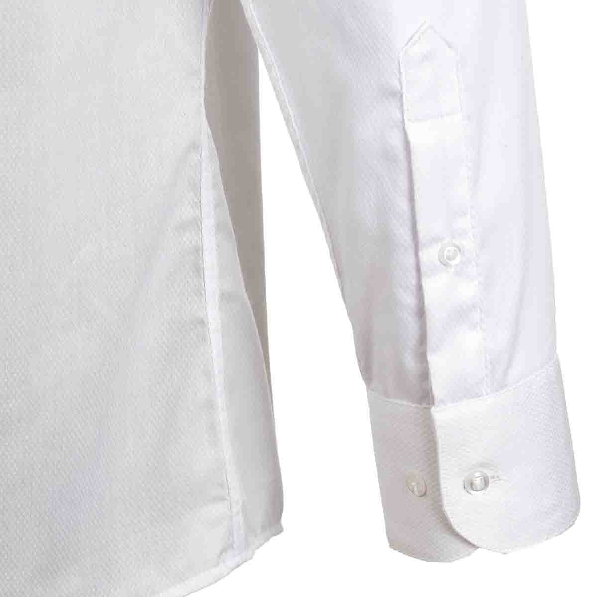 Camisa de Vestir Slim Fit Color Blanco Nina Ricci para Caballero