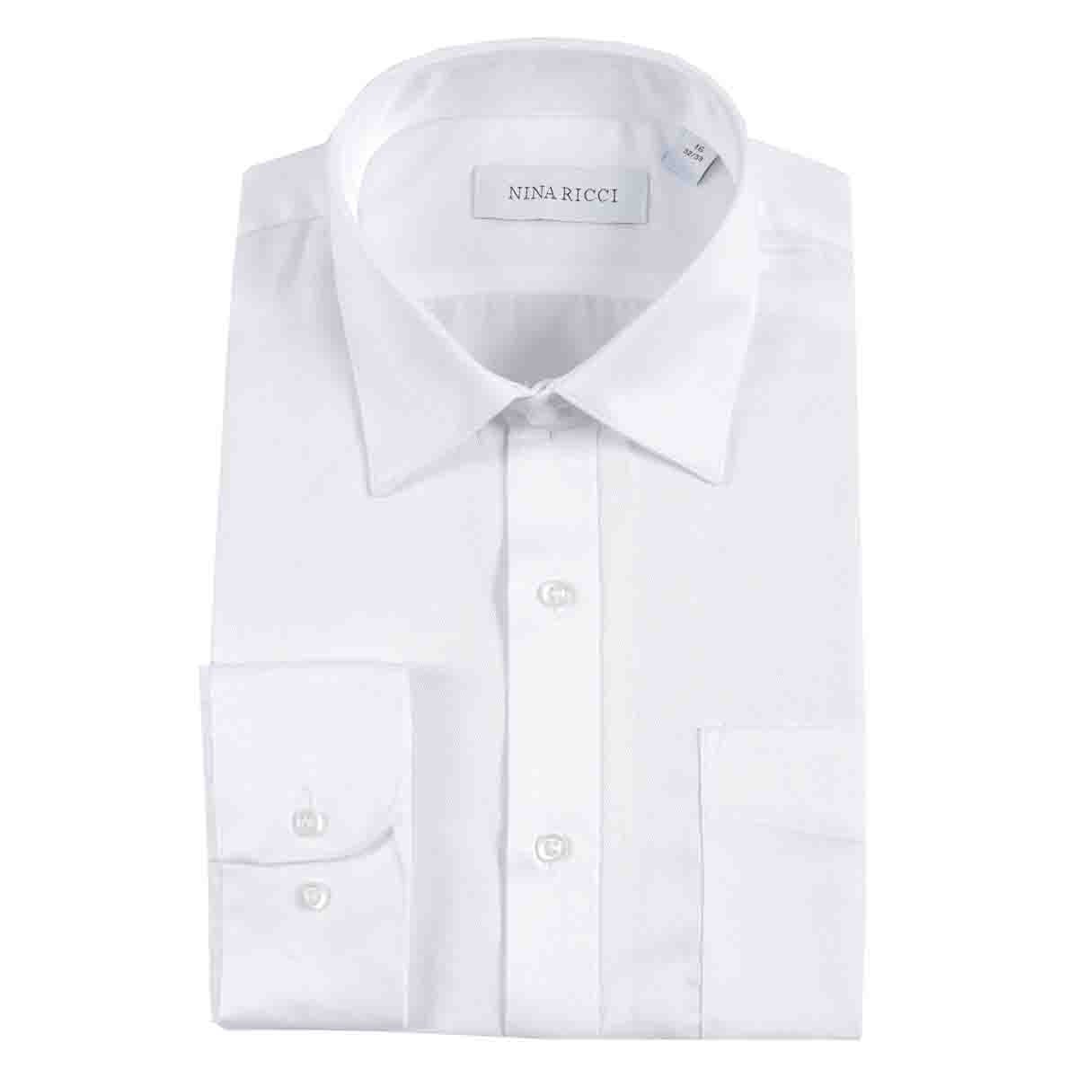 Camisa de Vestir Regular  Color Blanco Nina Ricci para Caballero