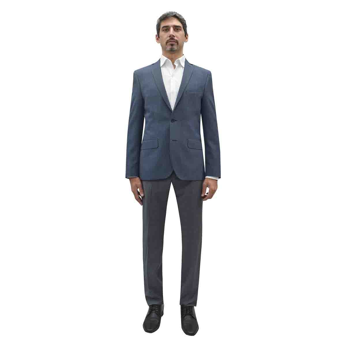 Saco Slim Azul Combinado Underwood