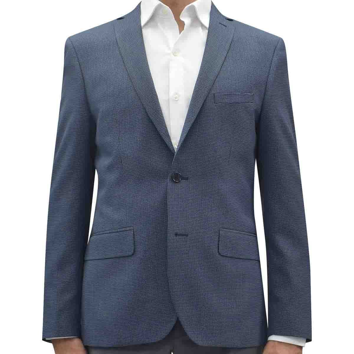 Saco Slim Azul Combinado Underwood