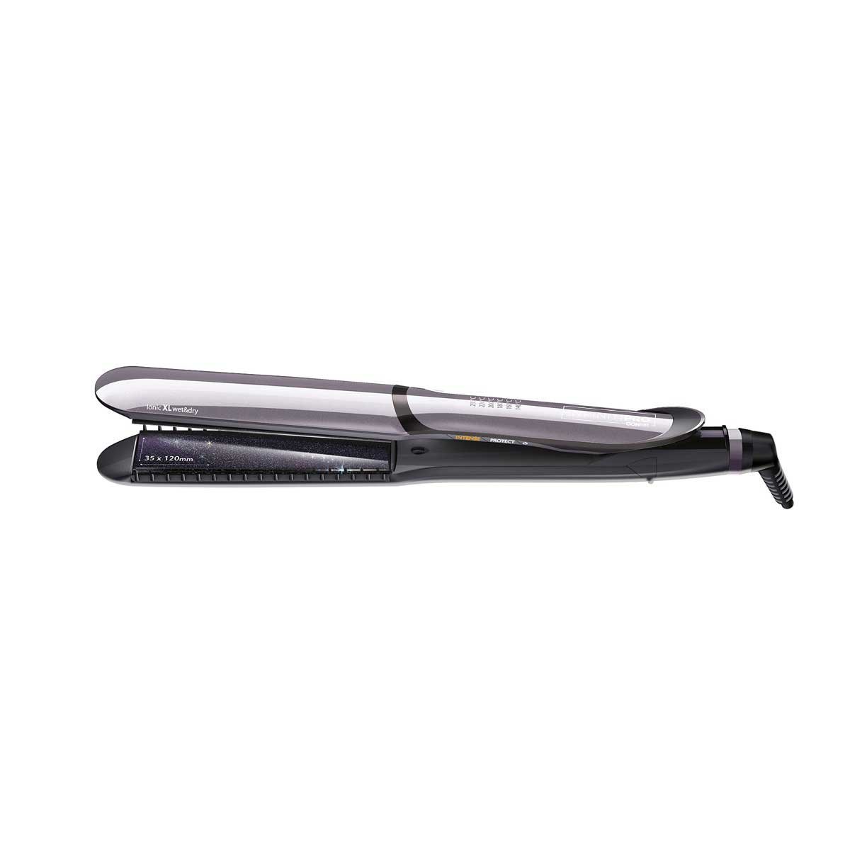 Alaciadora 1 ¼” Led Placas Extra Largas Conair
