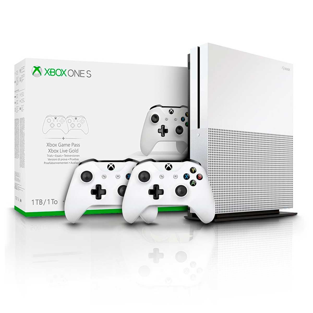 Consola Xbox One S 1Tb con 2 Controles