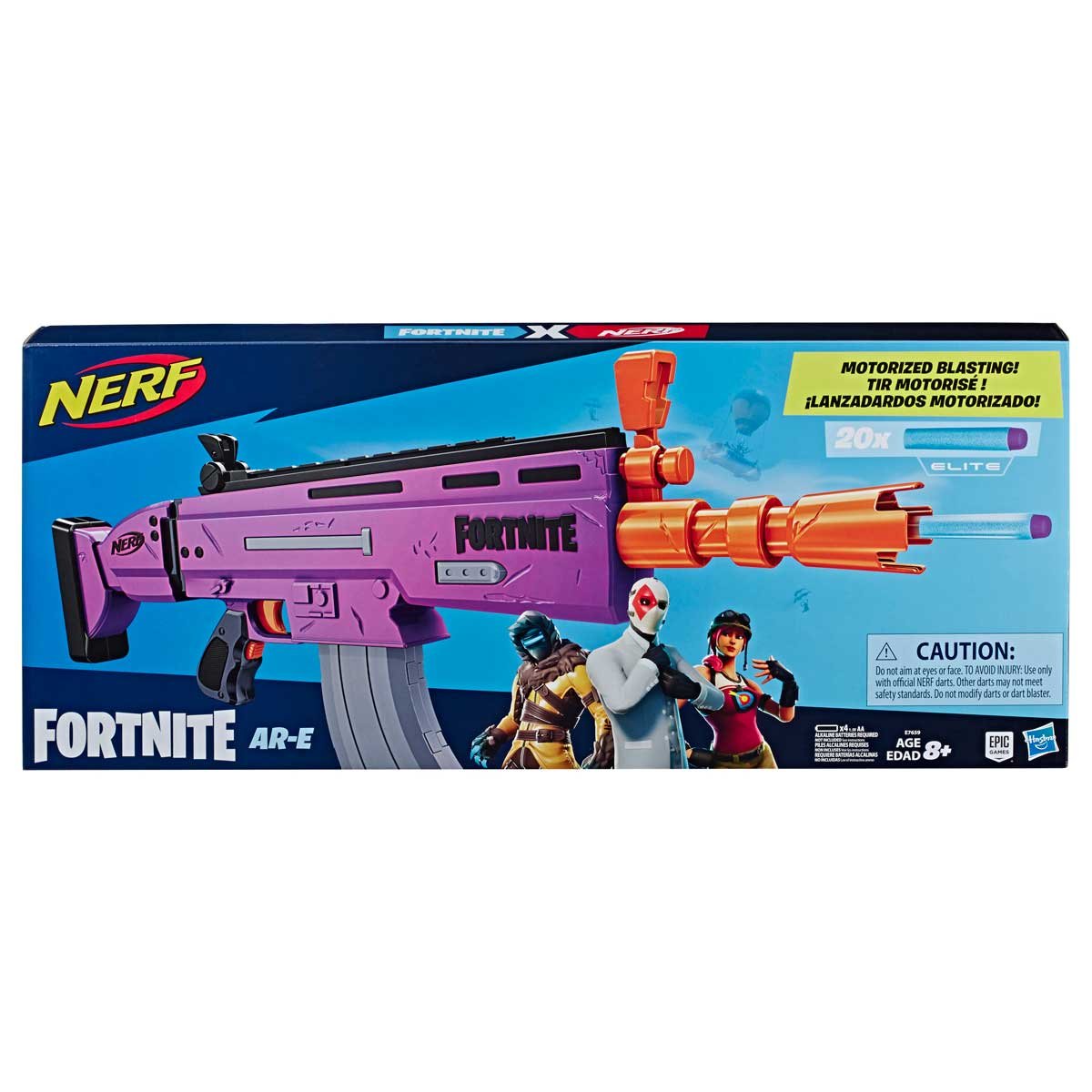 Nerf Lanzador Motorizado Fortnite Ar-E Hasbro
