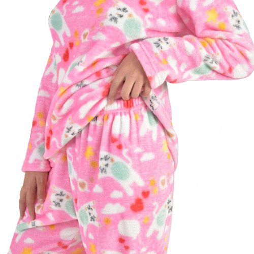 Pijama Flannel Escote Redondo Thaiss