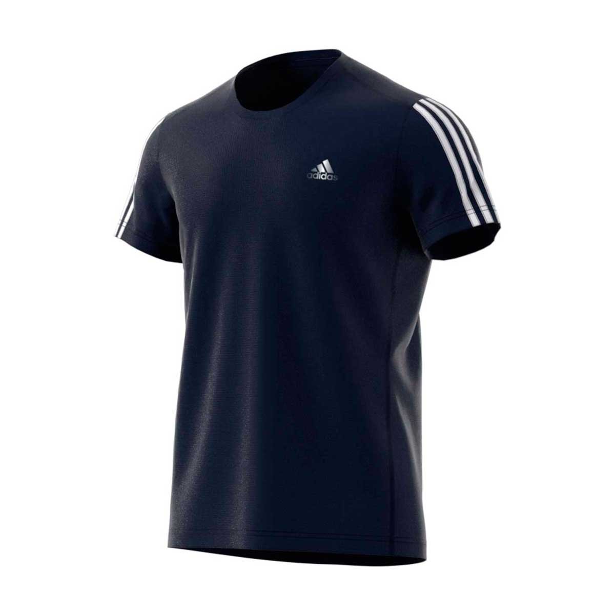 Playera Azul Runningadidas Adidas - Caballero