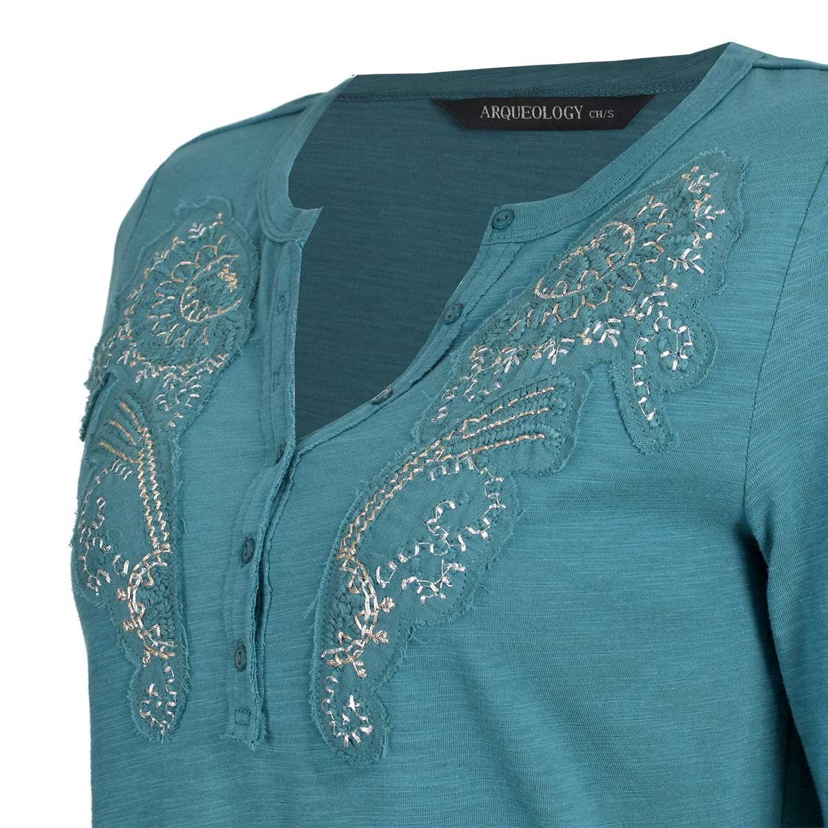 Blusa Bordada Arqueology