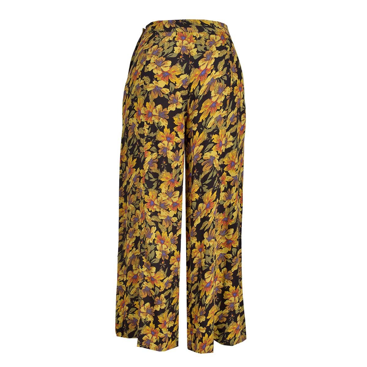 Pantalon con Estampado de Flores Arqueology