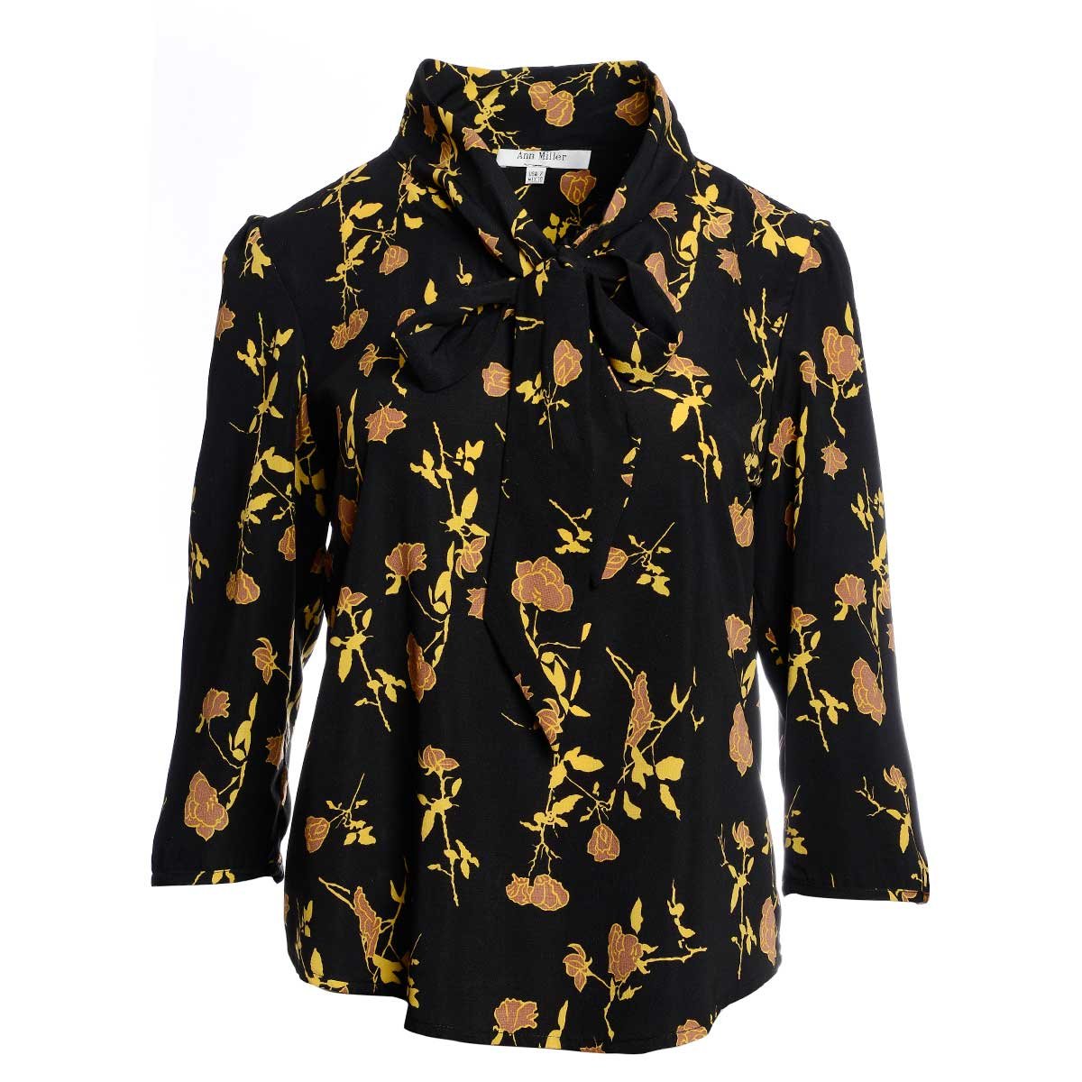 Blusa con Corbatin Ann Miller