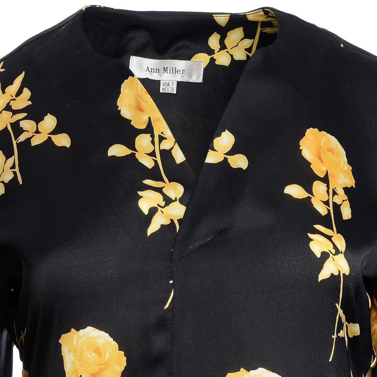 Blusa con Estampado de Flores Ann Miller