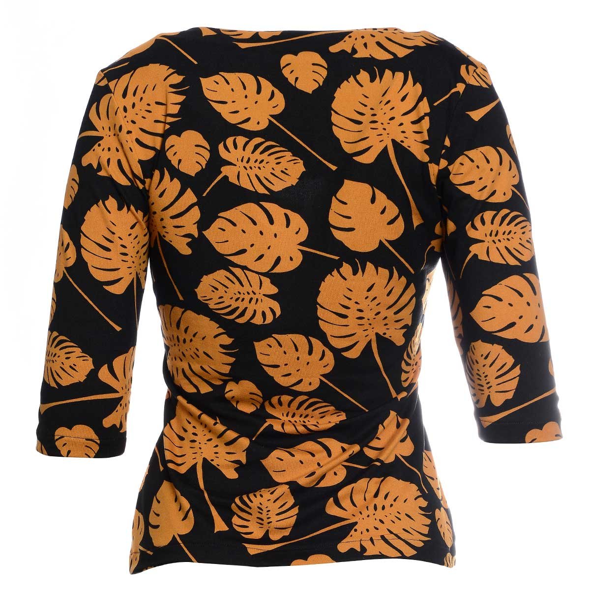 Blusa con Estampado de Hojas Ann Miller