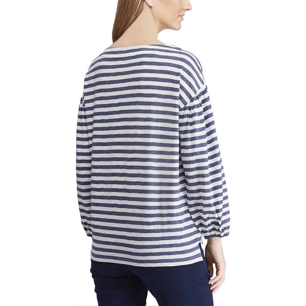 Blusa Manga Larga Escote con Agujeta Gwenna Chaps