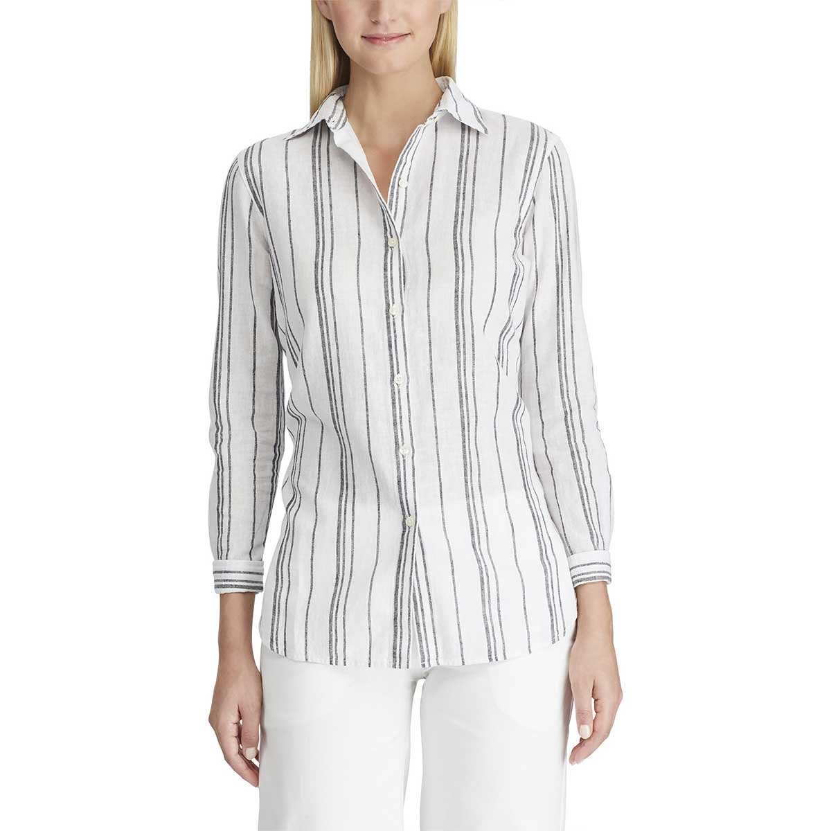 Blusa Manga Larga Escote Camisero Sheldon Chaps
