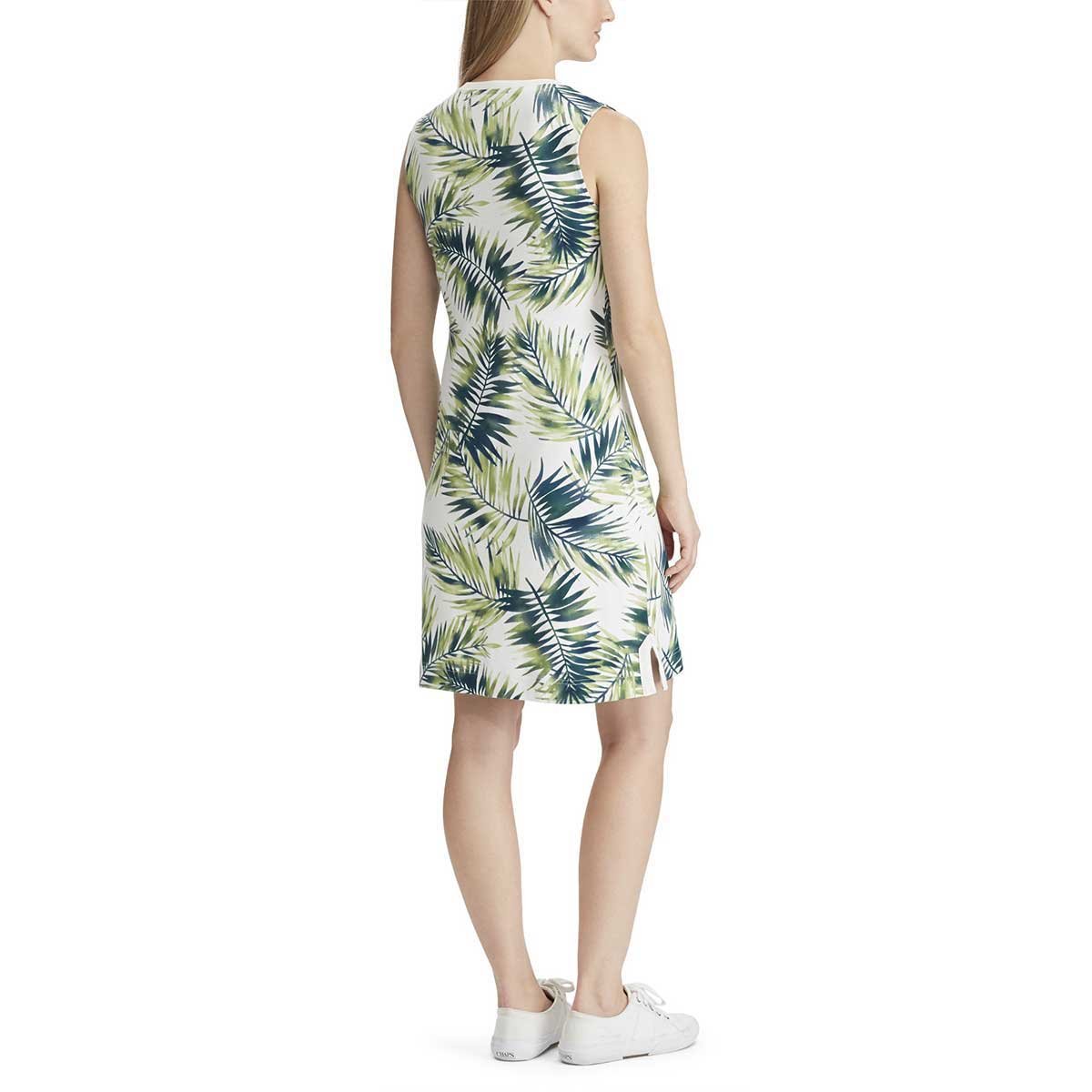 Vestido Sin Mangas Escote con Agujeta Karl Chaps