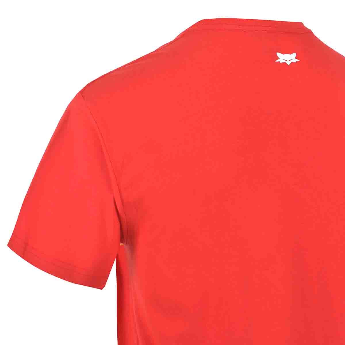 Playera Manga Corta para Caballero con Tela Peinada Fox
