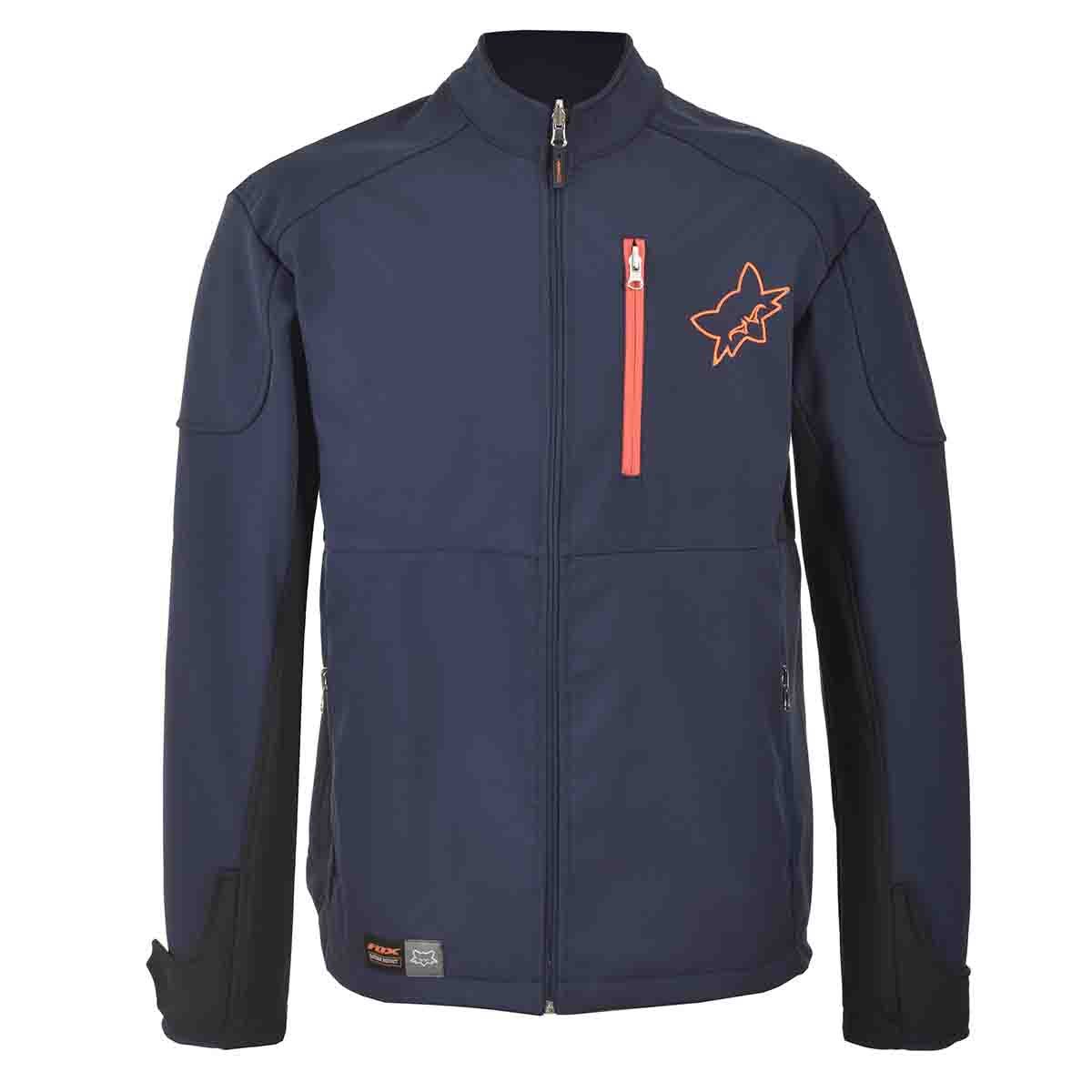Chamarra para Caballero Colo Marino con Tela Soft Shell Fox