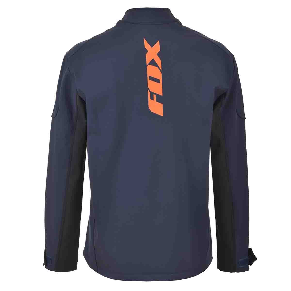 Chamarra para Caballero Colo Marino con Tela Soft Shell Fox