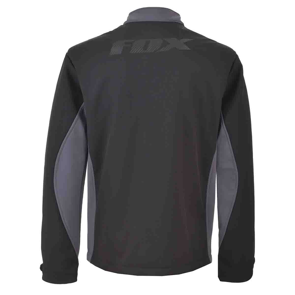Chamarra para Caballero Color Negro con Tela Soft Shell Fox