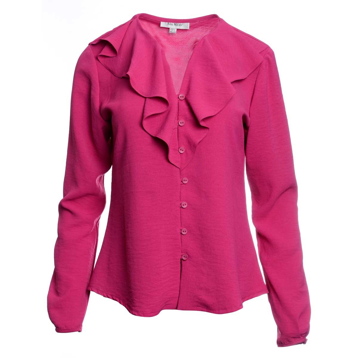Blusa Lisa con Escarola Ann Miller