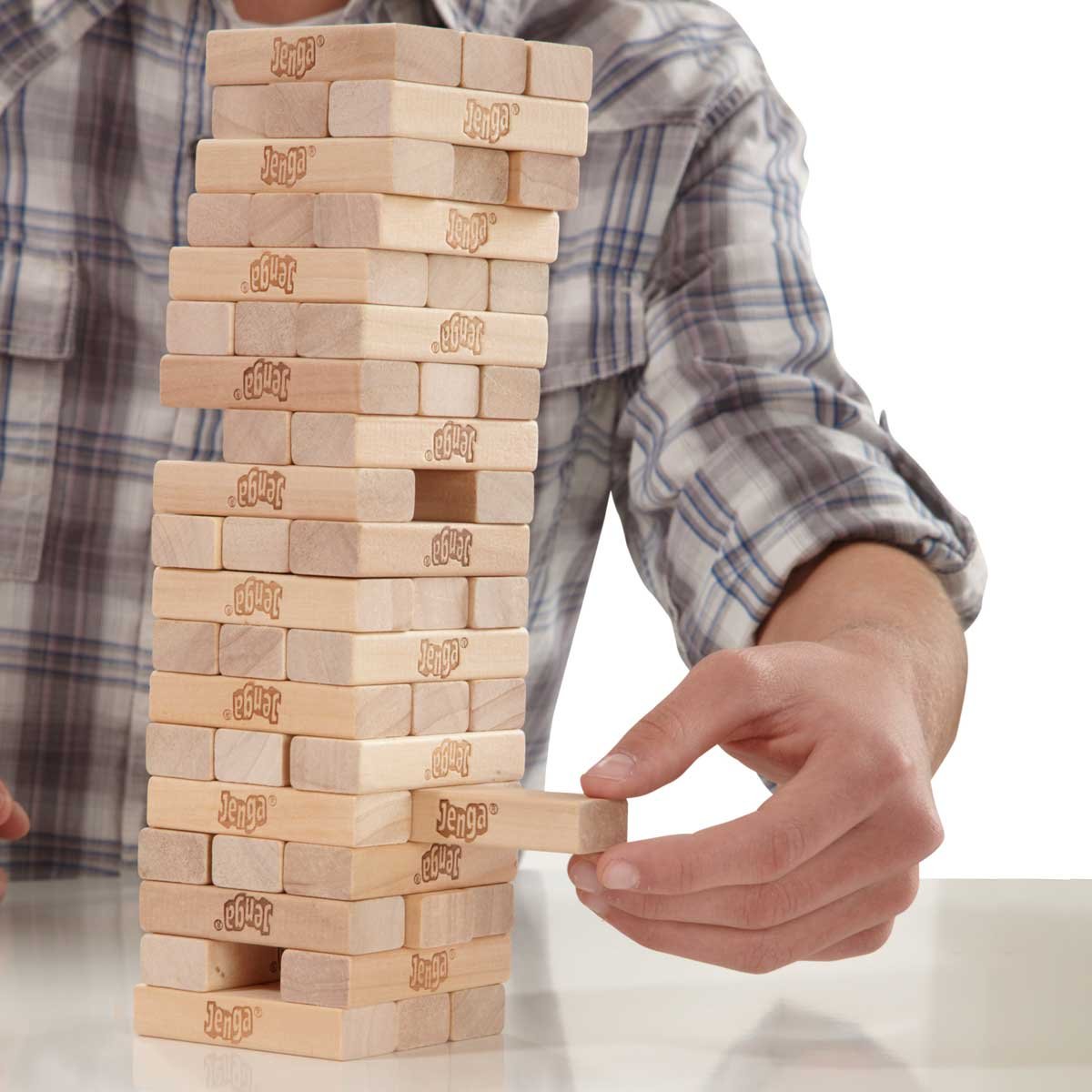 Jenga Clásico Hasbro - Juego de Mesa