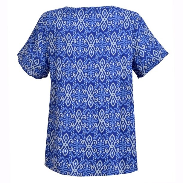 Blusa Manga Corta Estampada Olimani