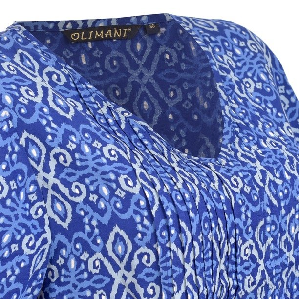 Blusa Manga Corta Estampada Olimani