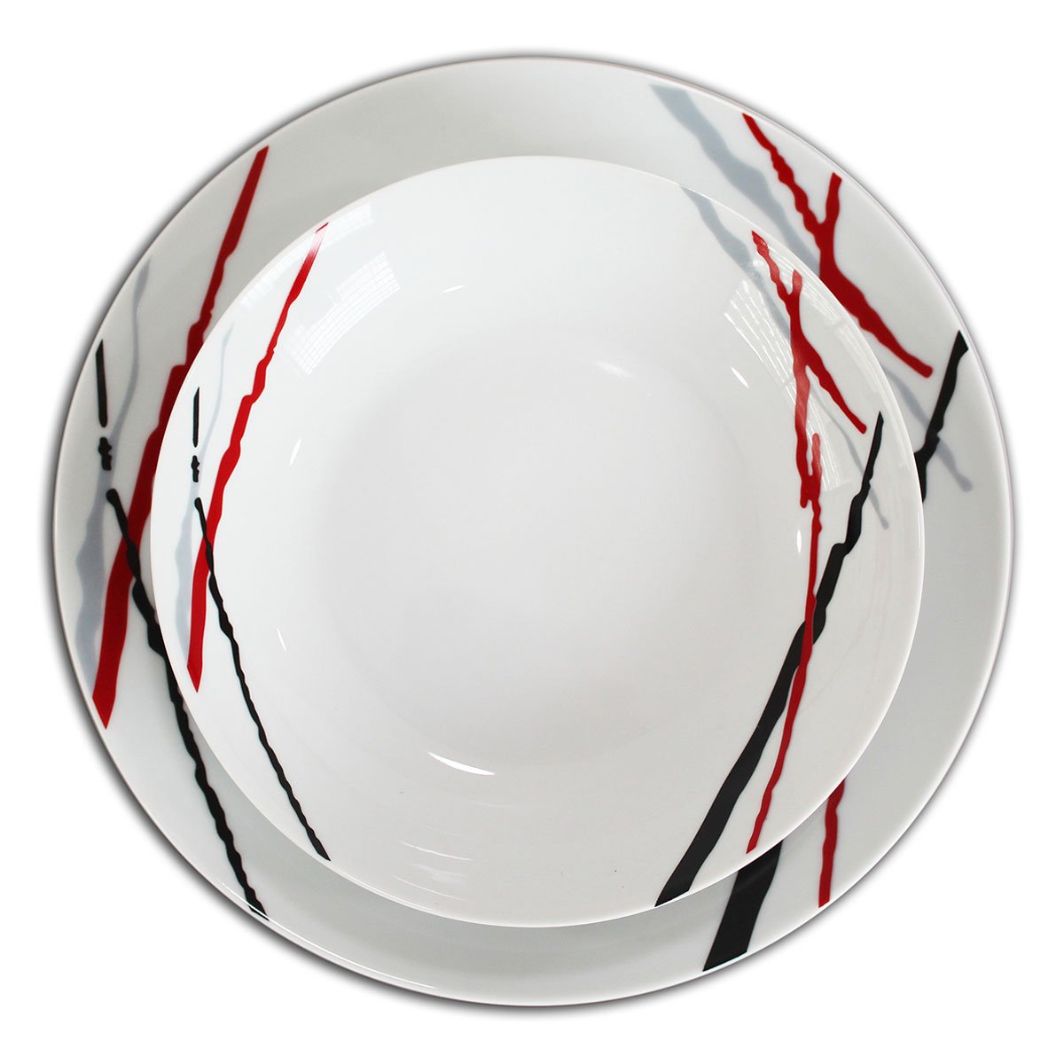 Vajilla Porcelana 16 Piezas Avant-Gard Bergmann