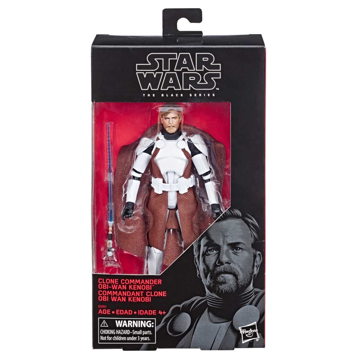 Star Wars Comandante Obi-Wan Kenobi Black Series Figura  Hasbro