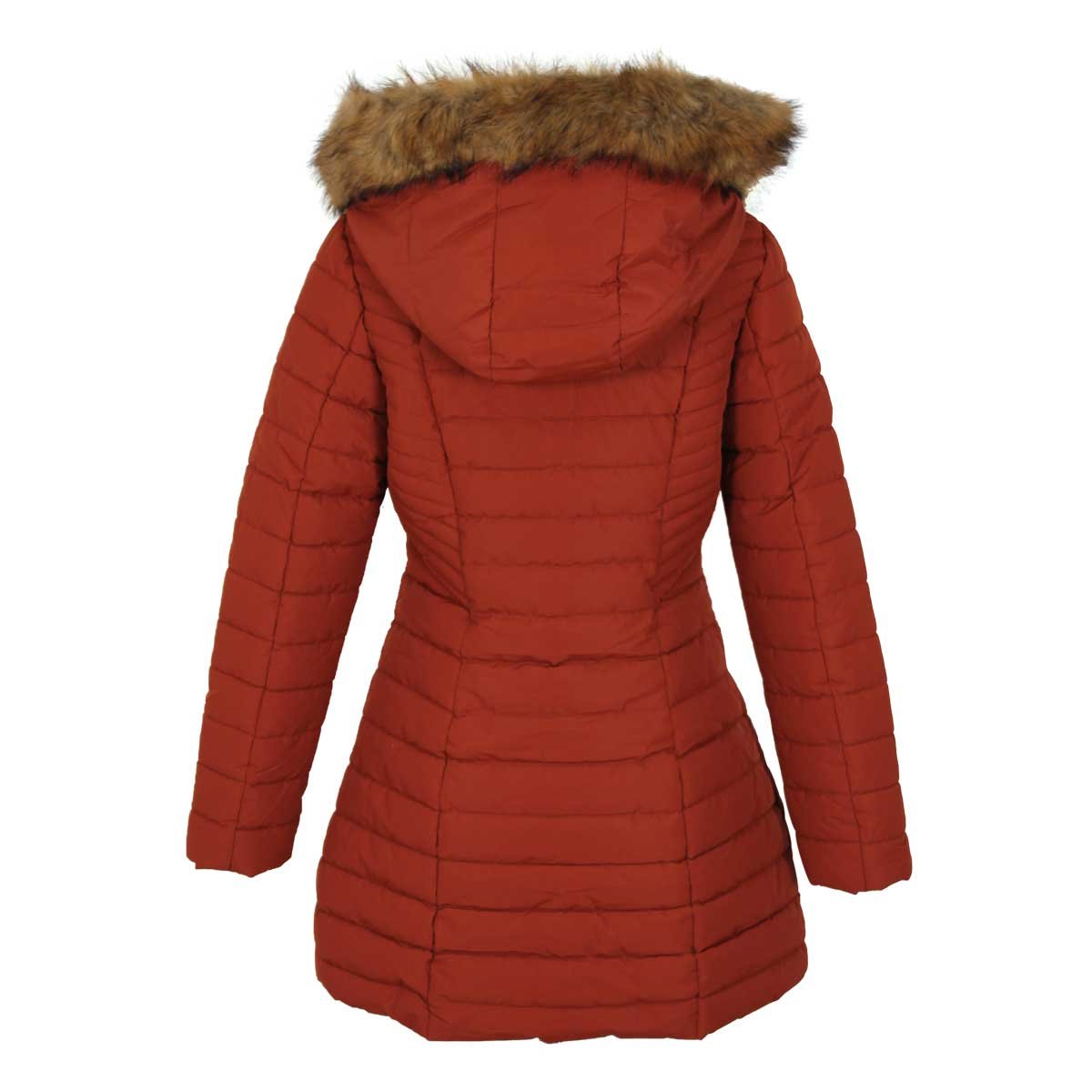 Chamarra Naranja con Gorra Liso Just By Basel