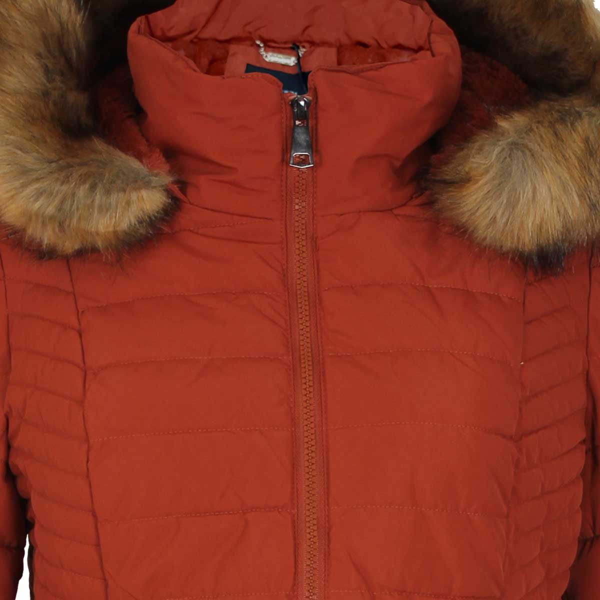 Chamarra Naranja con Gorra Liso Just By Basel