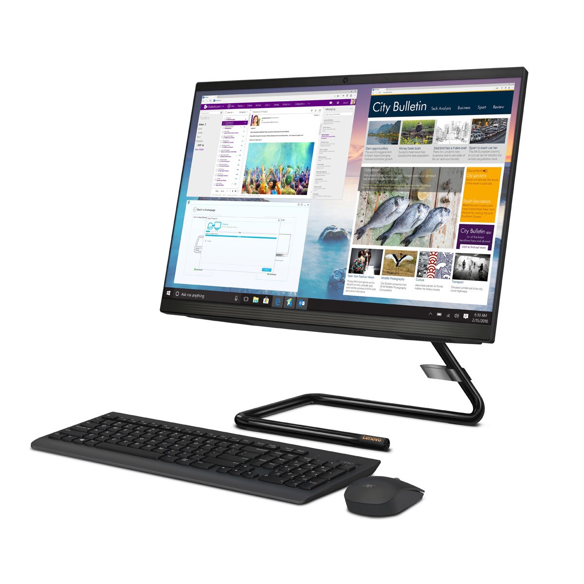 Paquete Desktop All In One Lenovo 340-22Iwl I38145U 1Tb 4G + Multifuncional