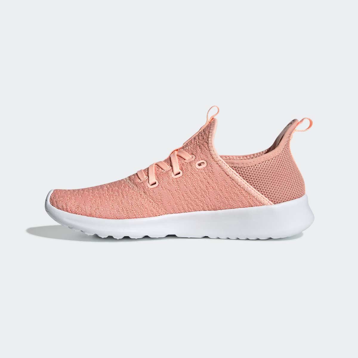 Tenis Running Cloudfoam Pure Cleora Naranja Adidas para Dama