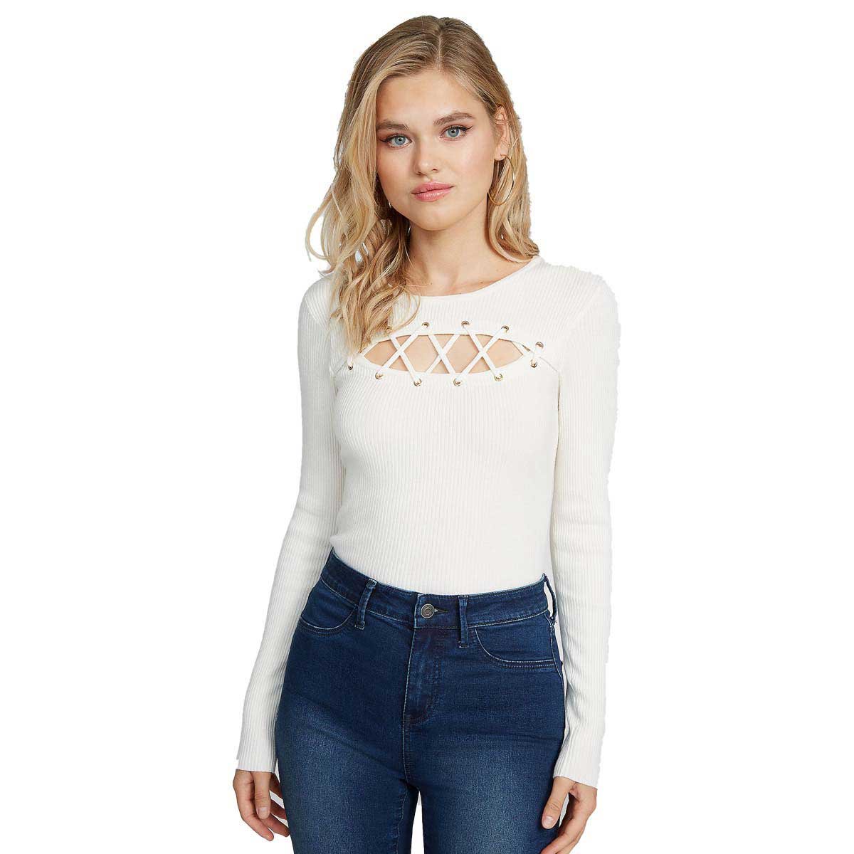 Blusa de Manga Larga con Detalle al Frente G By Guess