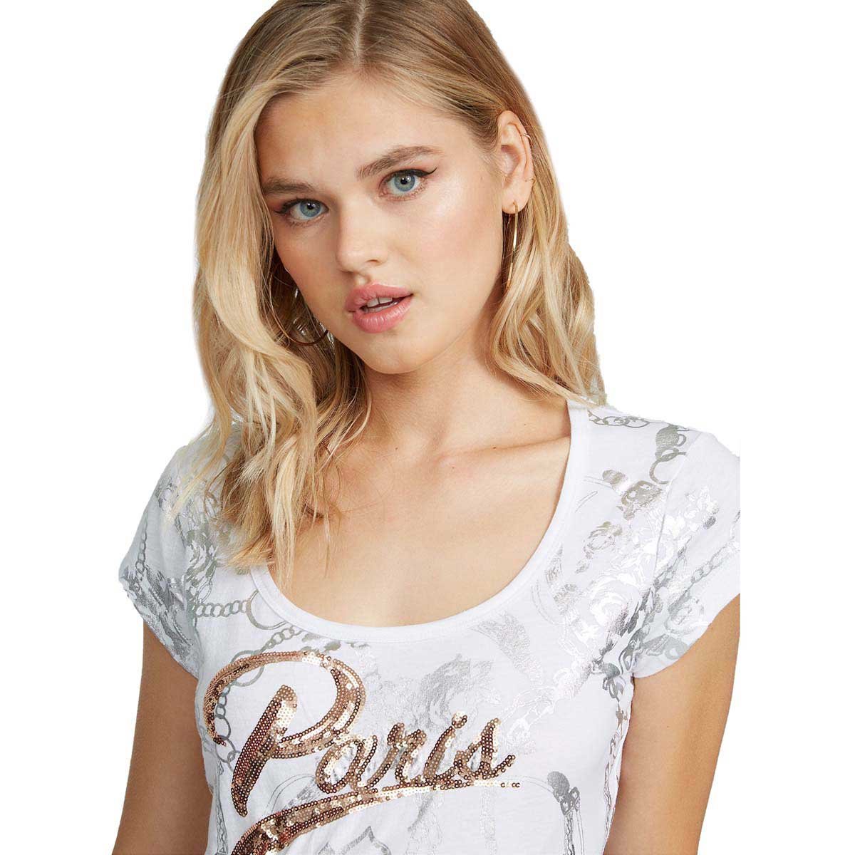 Playera con Manga Corta G By Guess