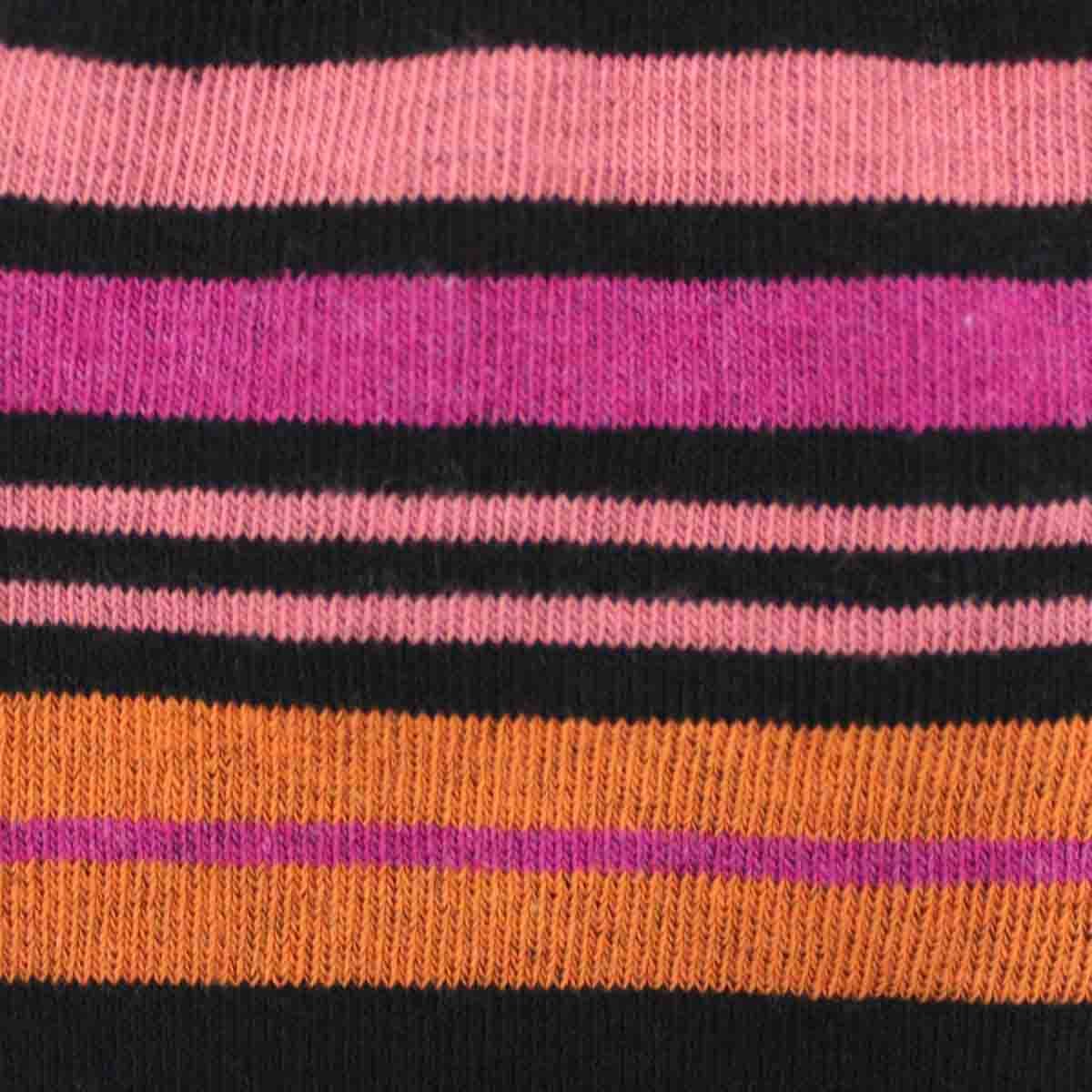Calcetín de Vestir para Caballero Negro a Rayas Pierre Cardin
