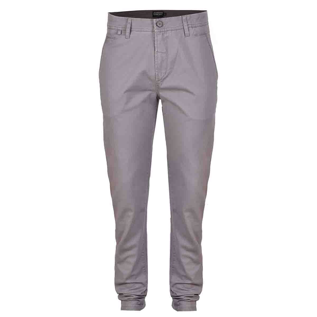 Pantalón Gris de Gabardina Jeanious para Caballero