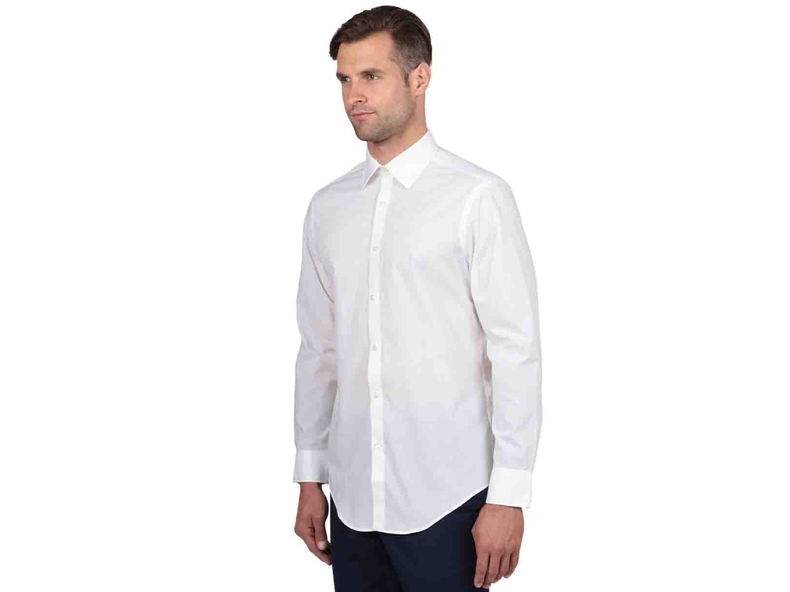 Camisa Blanca Lisa Arrow para Hombre