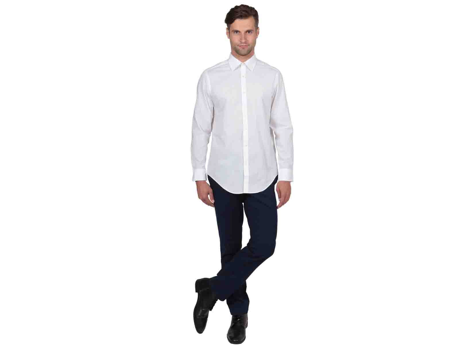 Camisa Blanca Lisa Arrow