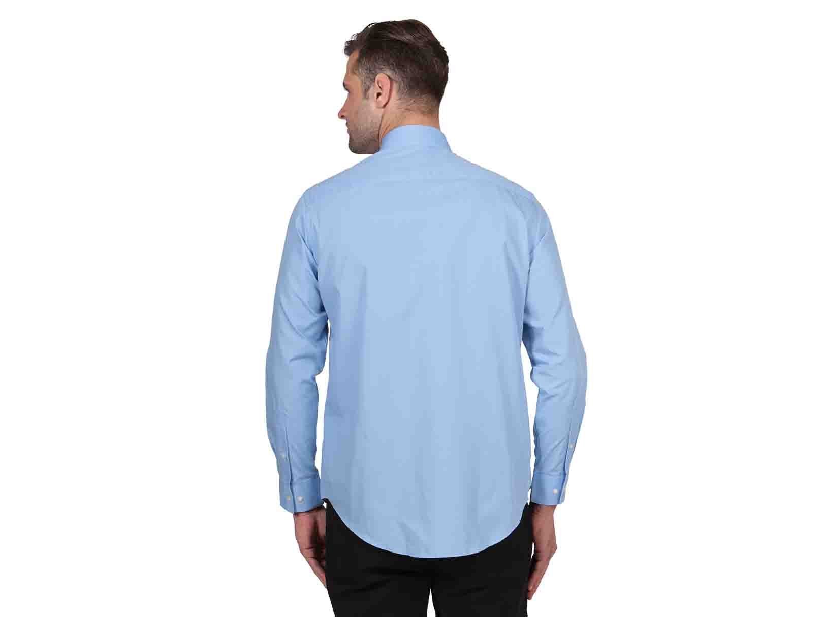 Camisa Azul Lisa Van Heusen para Hombre