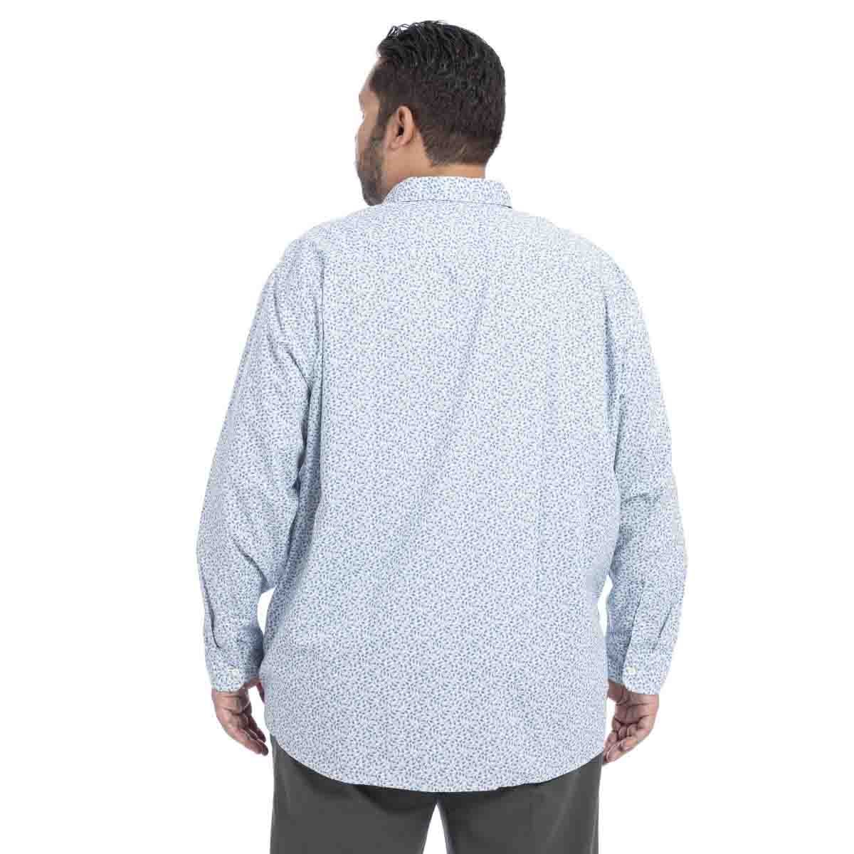 Camisa Azul Manga Larga B&t Dockers