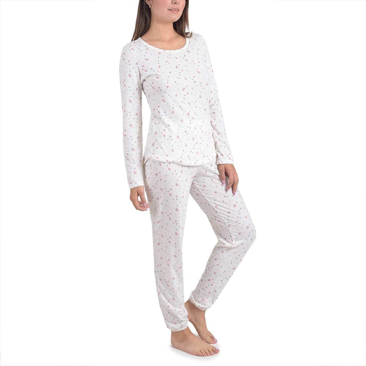 Pijama Chifon con Estampado la Nuit