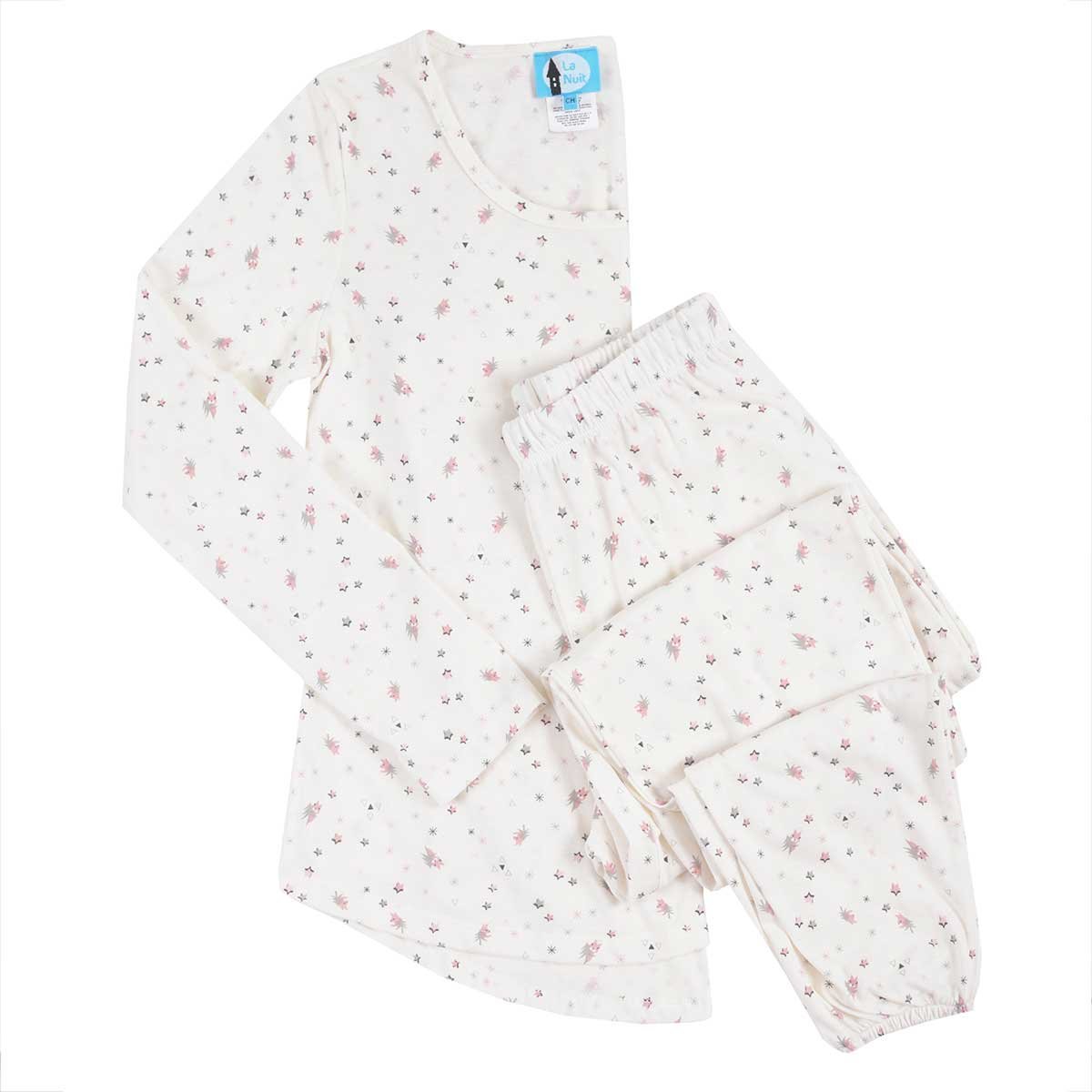 Pijama Chifon con Estampado la Nuit